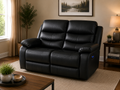 Elegance Soft Furnishings Roma Recliner Sofa 3+2 Seater Electric Leather Suite