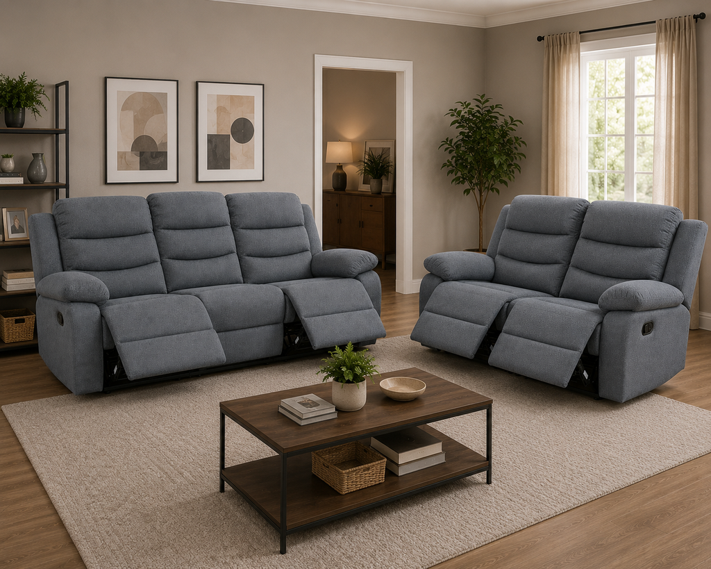 Elegance Soft Furnishings Sorrento Recliner Sofa