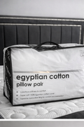 2-Pack Luxury Egyptian Cotton Pillows